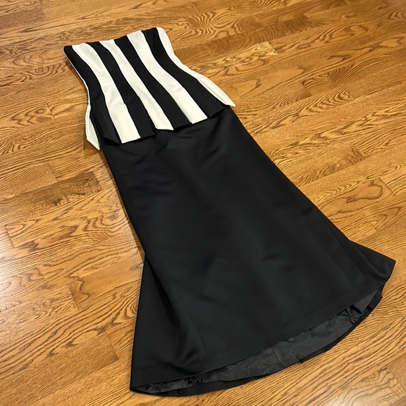 Victor Costa Vintage Evening Gown. Size 8 - Picture 7 of 16